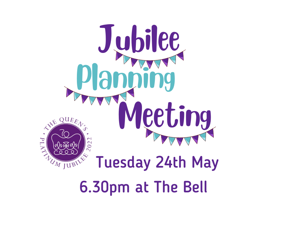 Join us for a final Jubilee Planning Meeting on 24th May!
